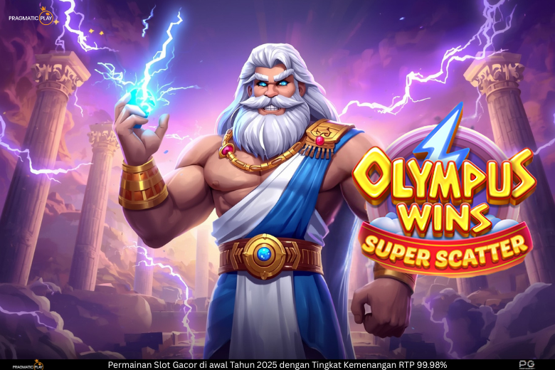 Olympus Wins Super Scatter: Kekuatan Zeus di Dunia Slot Online